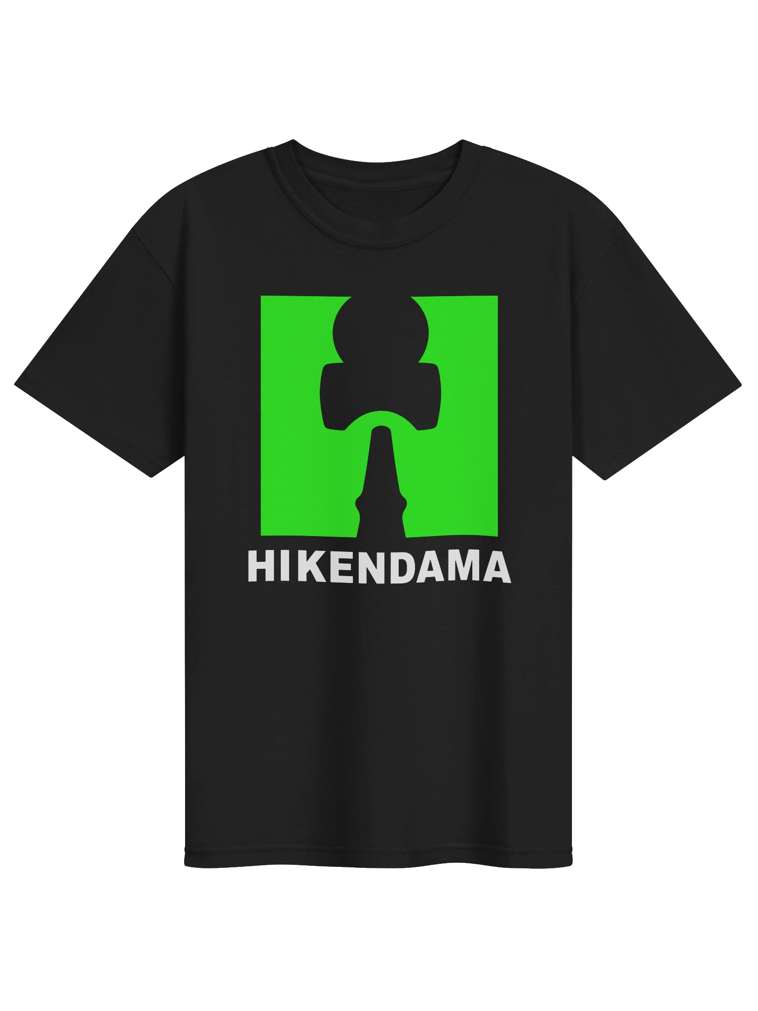 HI Kendama Icon Logo - Vibrant Green
