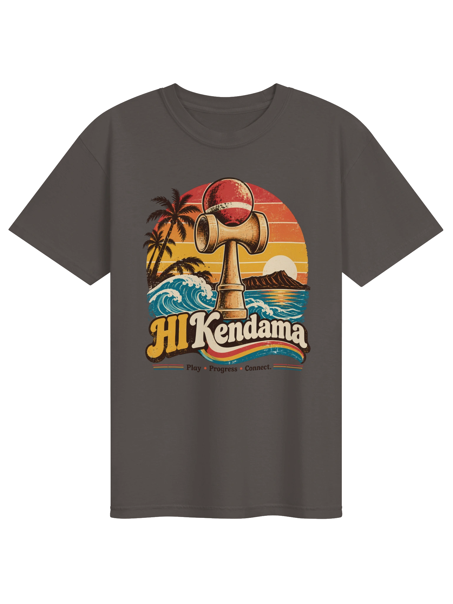 HI Kendama | Island Sunset Vintage Tee